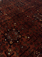 שטיח אפגני ארזרי 991 01 אדום 130*106 | AFGHAN ERZARI