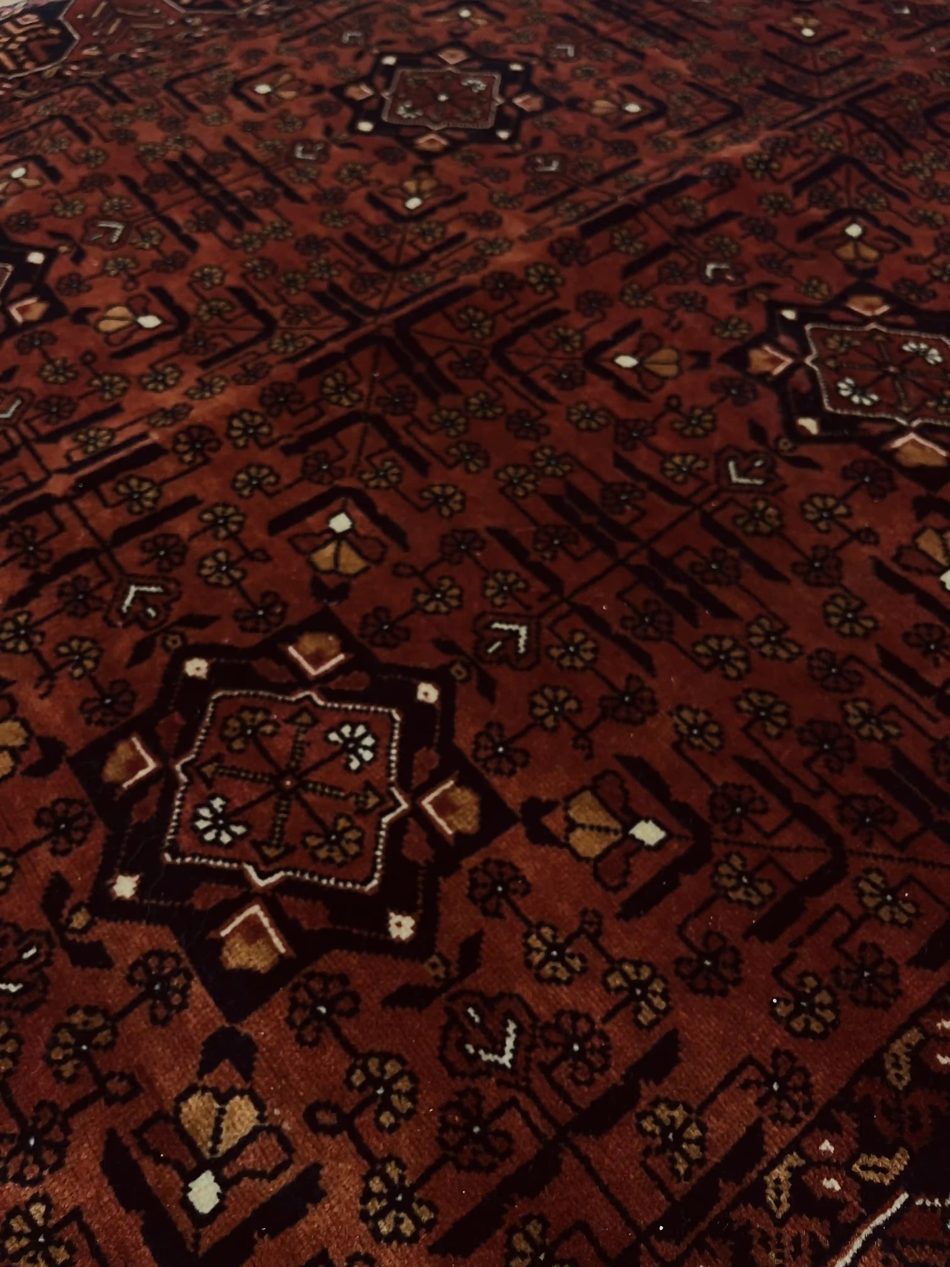 שטיח אפגני ארזרי 991 01 אדום 130*106 | AFGHAN ERZARI