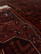 שטיח אפגני ארזרי 991 01 אדום 130*106 | AFGHAN ERZARI