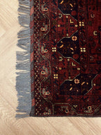 שטיח אפגני ארזרי 991 02 אדום 145*100 | AFGHAN ERZARI