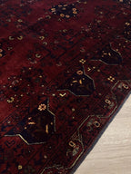 שטיח אפגני ארזרי 991 02 אדום 145*100 | AFGHAN ERZARI