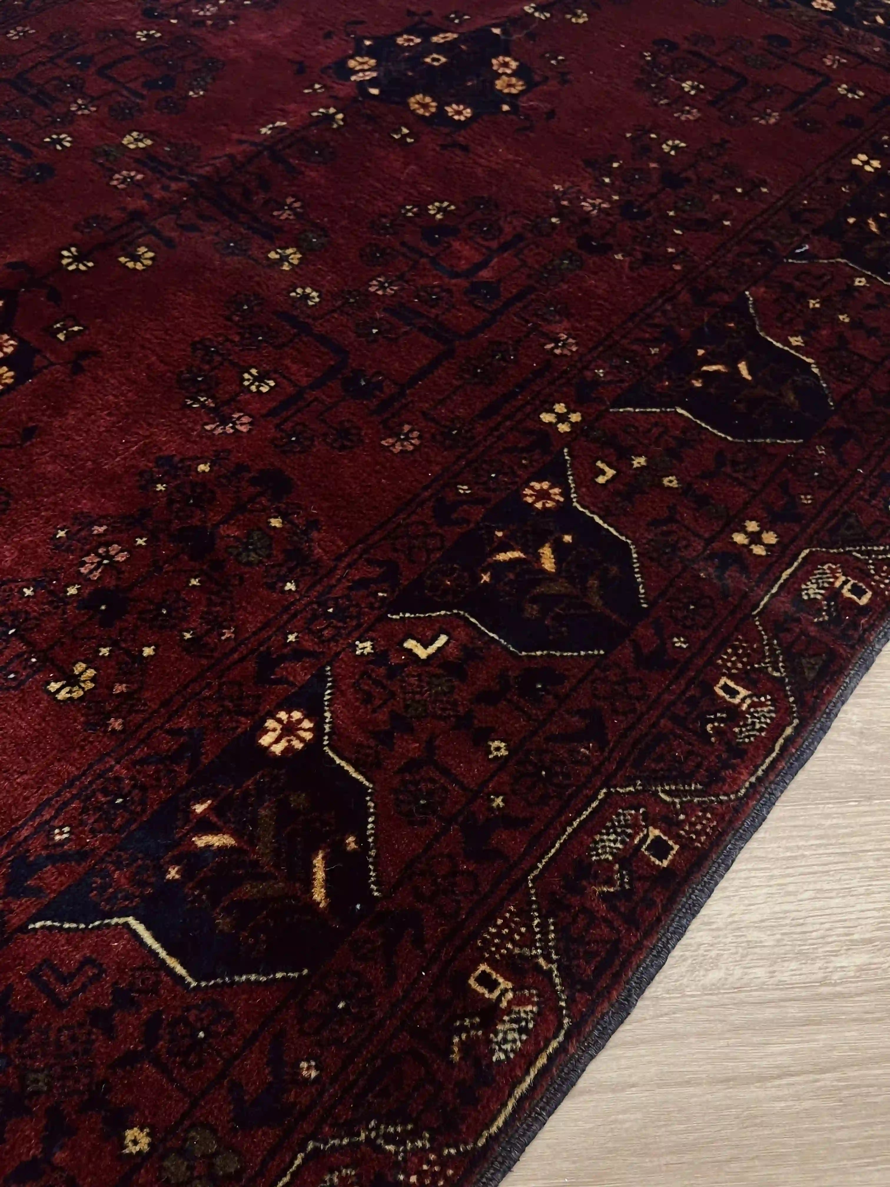 שטיח אפגני ארזרי 991 02 אדום 145*100 | AFGHAN ERZARI