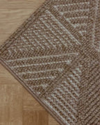 שטיח וויב לולאות 268 01 בז'/חום | WEAVE